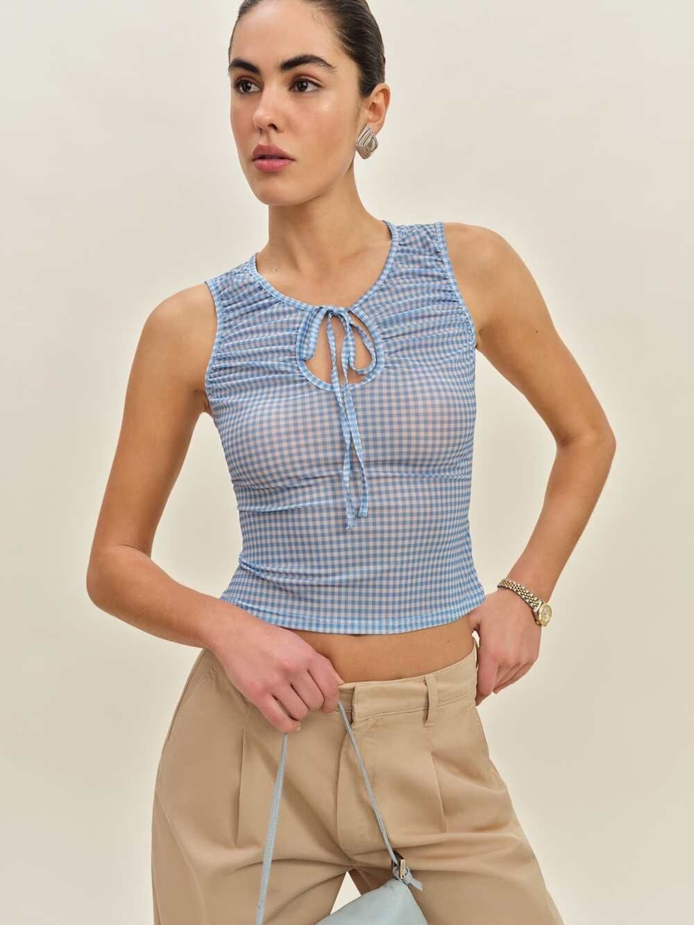 Reformation Bella Knit Sleeveless Top - XS